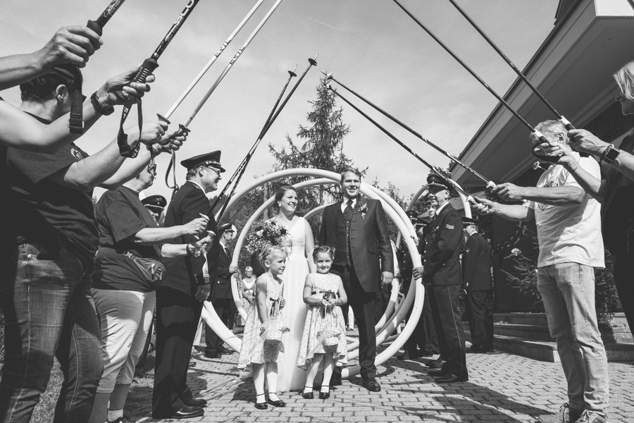 ALPENLÄNDISCHE HOCHZEIT